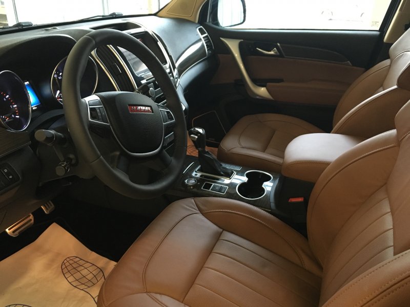 Haval h9 белый салон