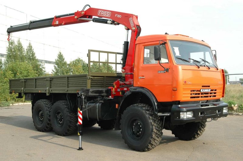 КАМАЗ 43118 10 манипулятор