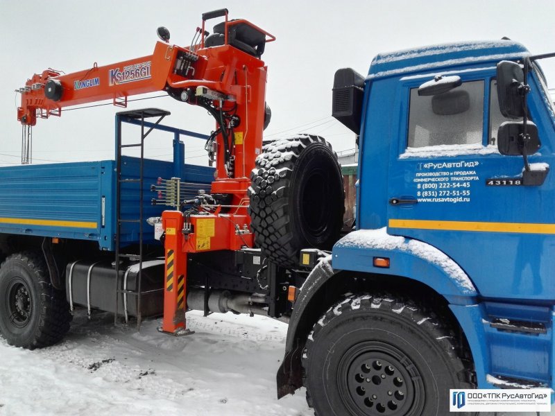 КАМАЗ 43118 С КМУ