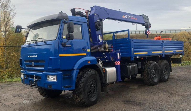 КАМАЗ 43118 С манипулятором