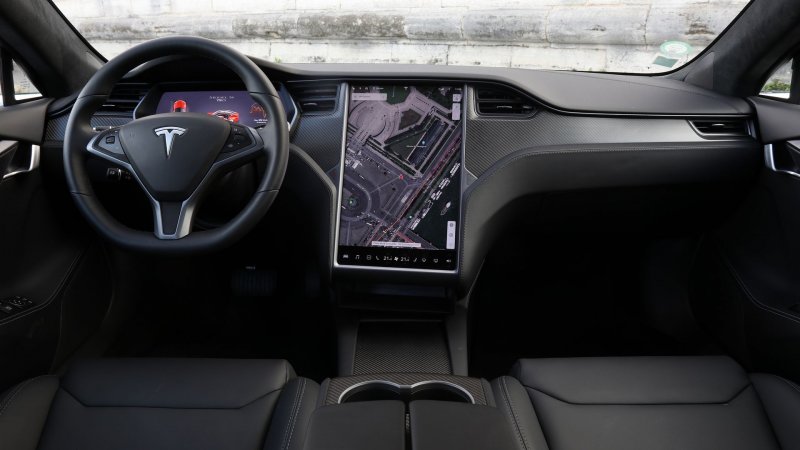 Tesla model s p85 Interior