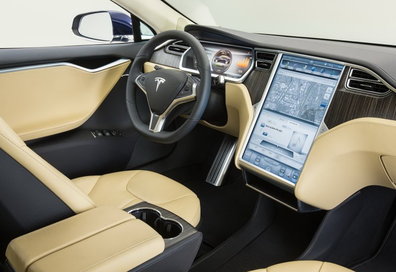 Tesla model s Plaid 2021 салон