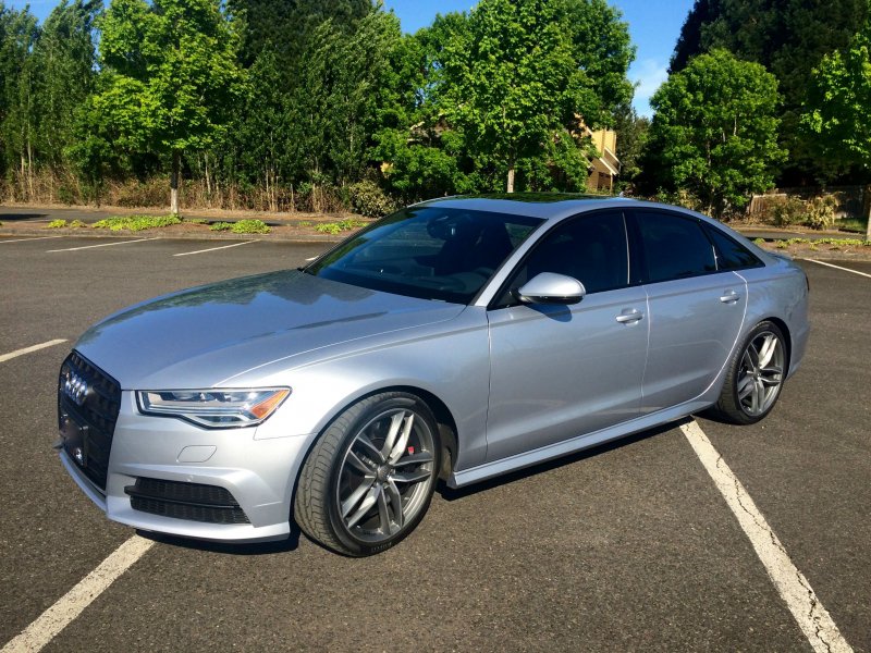 Audi a6 c7 серебристая
