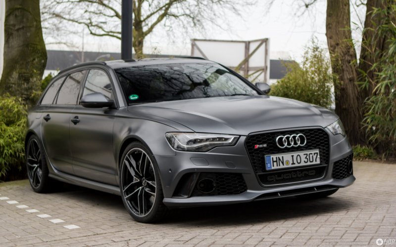 Audi rs6 avant матовый