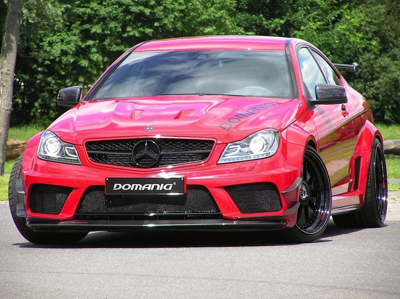 Mercedes Benz c63 AMG Black