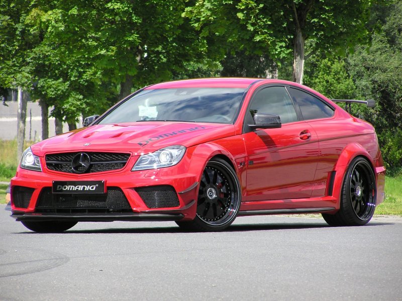Mercedes Benz c63 AMG Black
