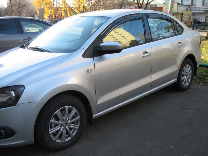 VW Polo на дисках r15 КИК