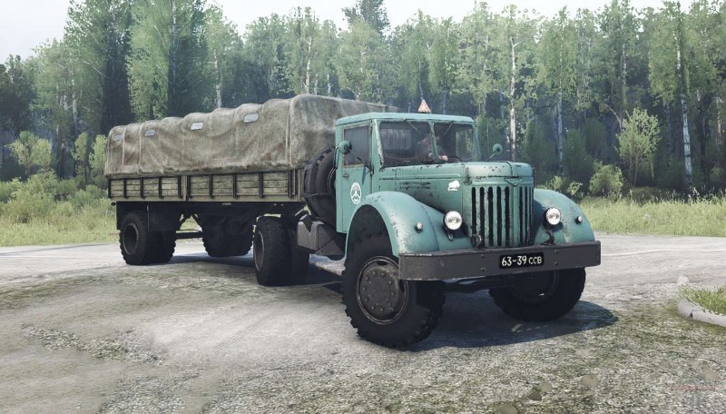 МАЗ 502 тягач