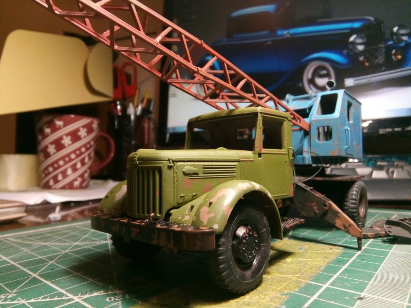 Автогудронатор д-164а МАЗ-200