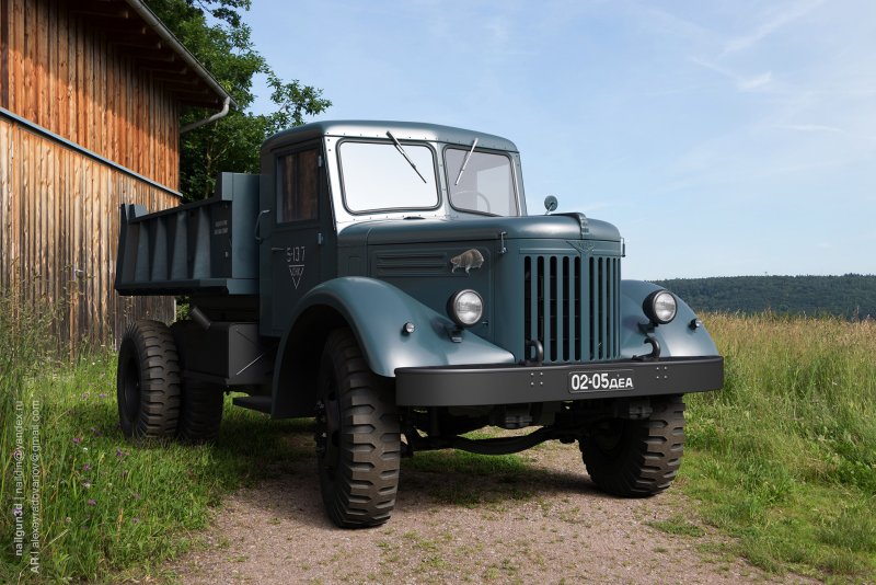 МАЗ-205 грузовой автомобиль