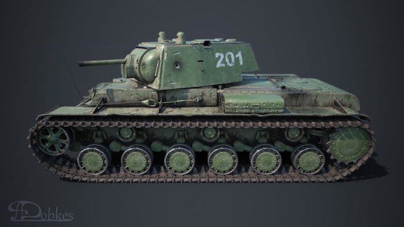 Советский танк кв45