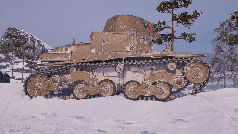 Танк Fiat l6/40