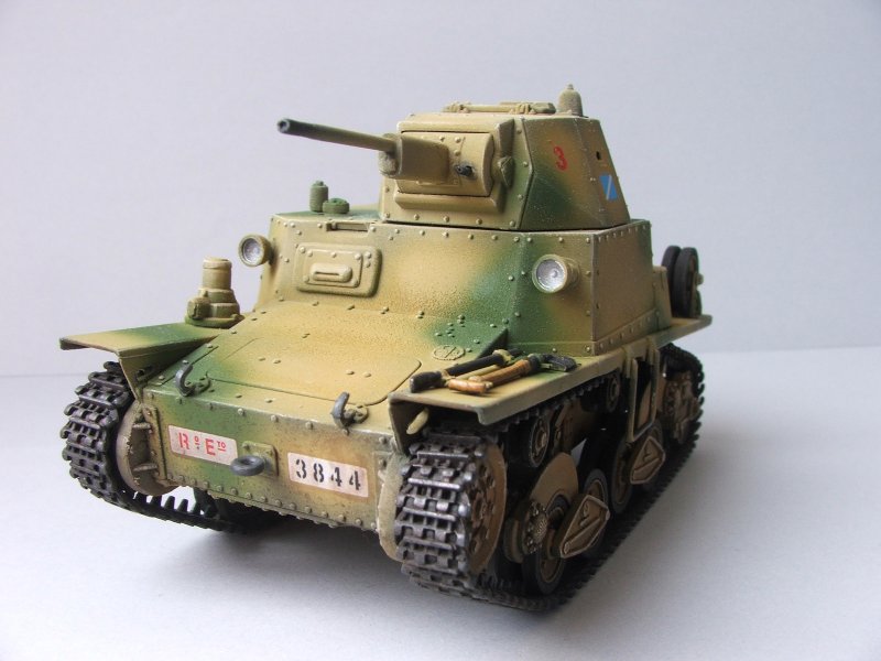 6553 Italeri 1/35 танк carro armato l6/40