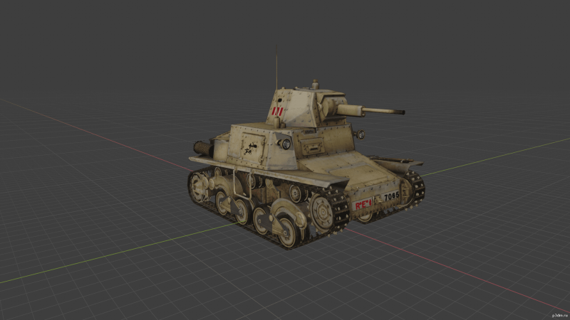 Танк carro armato модель