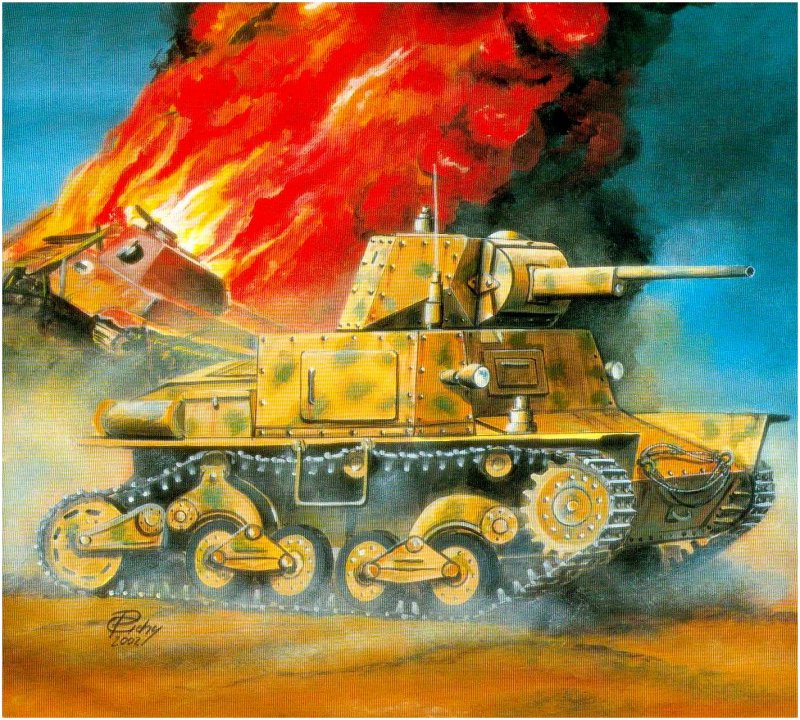 Танк Fiat l6/40