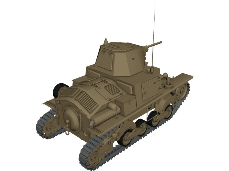Танк Ansaldo 40mm