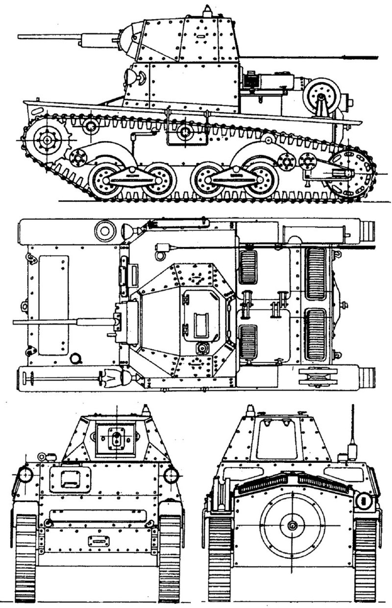 Итальянский легкий танк l6/40