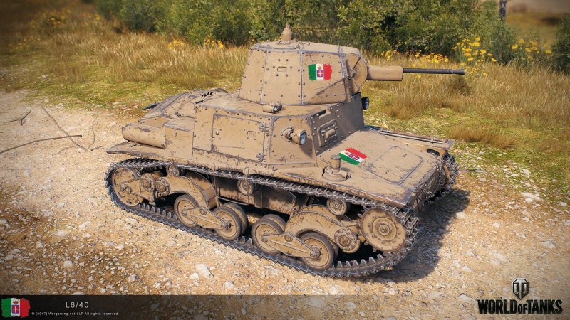 Итальянский легкий танк Fiat l6/40