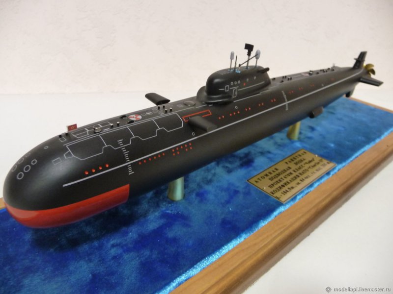 Макет подводной лодки «ТК-208 Дмитрий Донской»