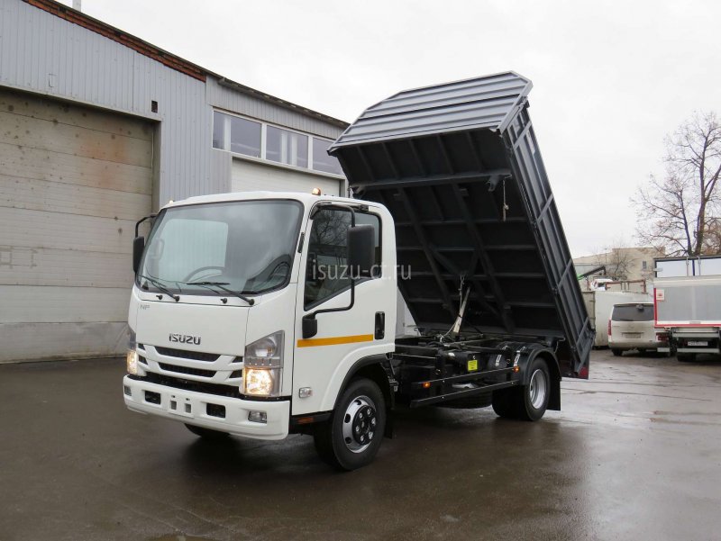 Isuzu npr75ll бортовая платформа