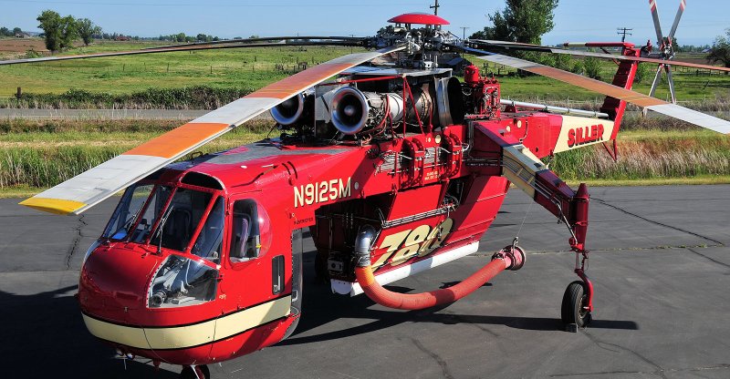 Sikorsky s-64 Skycrane фото