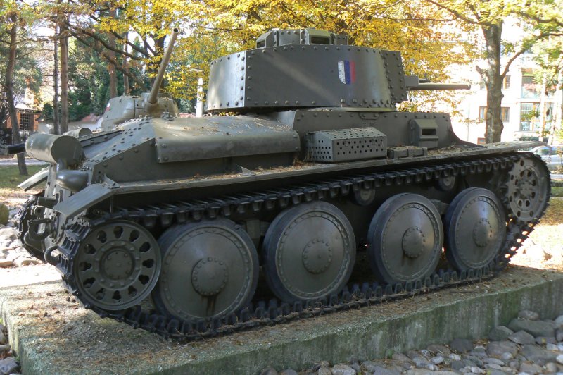 Чешский танк т-38