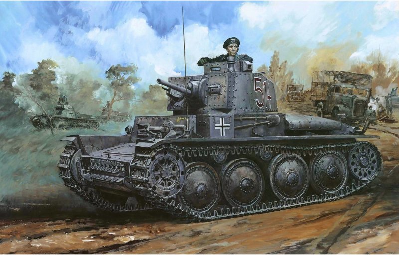 Танк Panzerkampfwagen 38(t)