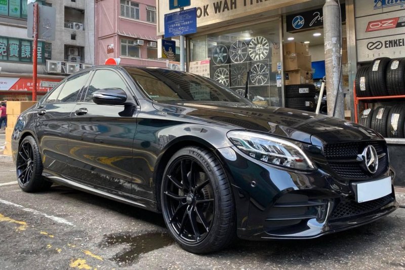 Mercedes c class w205 Black