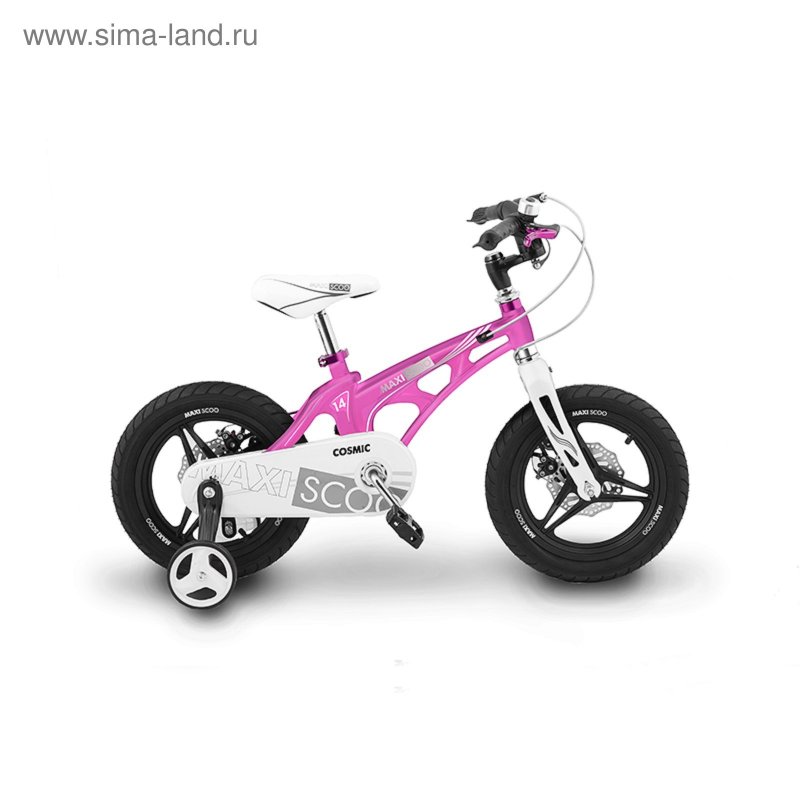 Велосипед детский Maxiscoo Cosmic, стандарт 14" красный