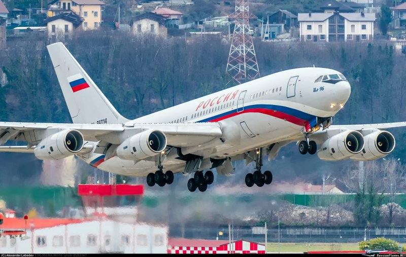 Президентский самолёт ил-96-300пу