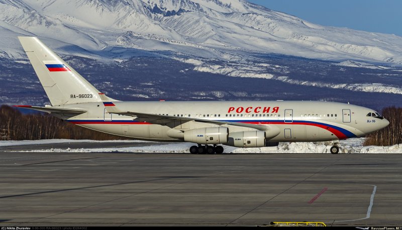 Президентский самолёт ил-96-300пу