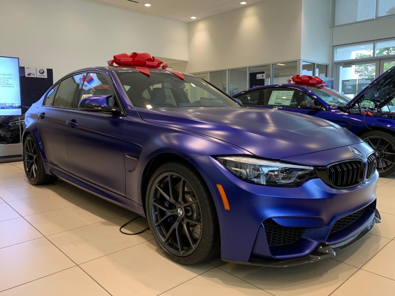 BMW m4 Dark Blue