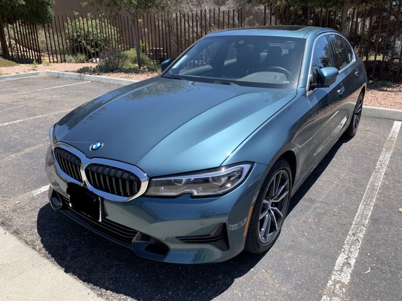 BMW m5 бирюзовая
