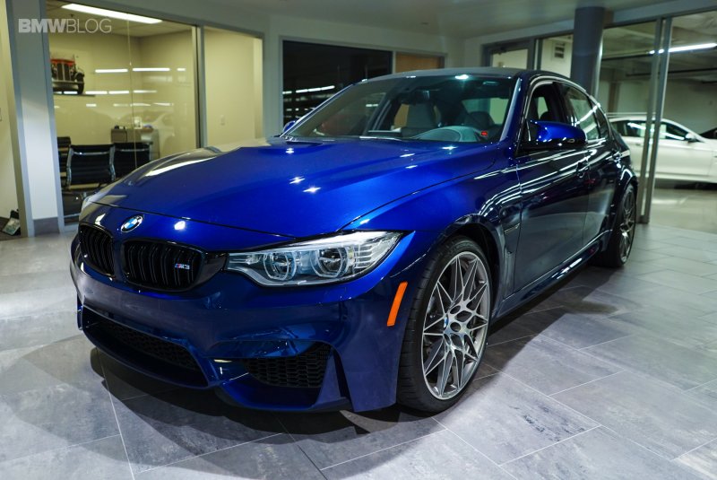 BMW m6 синий танзанит