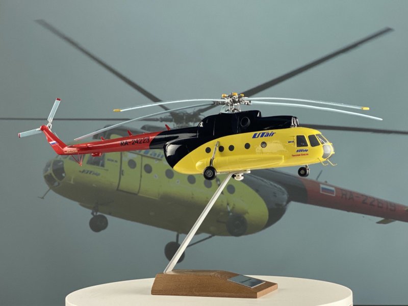 Ми-171 из пластилина