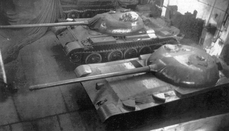 Танк объект 416 Су 100