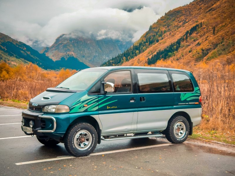 Delica l400 35 колеса