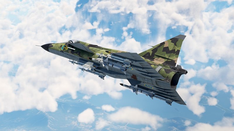 Saab Viggen самолет
