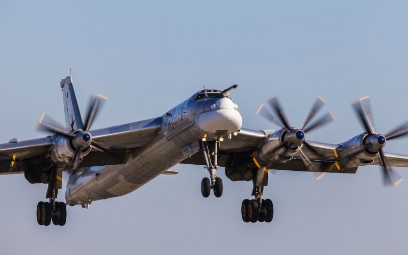 Самолеты ВВС России ту 95