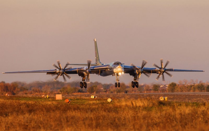 Бомбардировщик ту-95мс