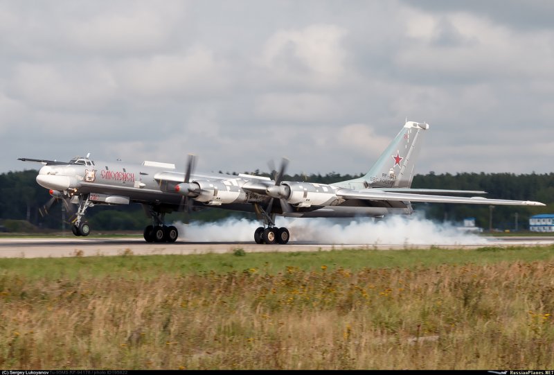 Самолёт ту-95мс Воркута