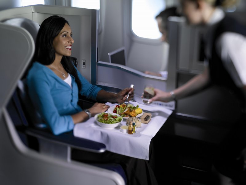 Turkish Airlines питание