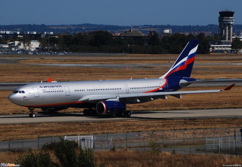 Airbus a330 300 Аэрофлот в аэропорту Нью Йорка