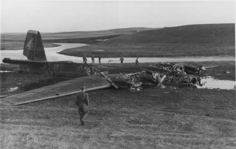 Военный бомбардировщик Великой Отечественной войны ТБ 3