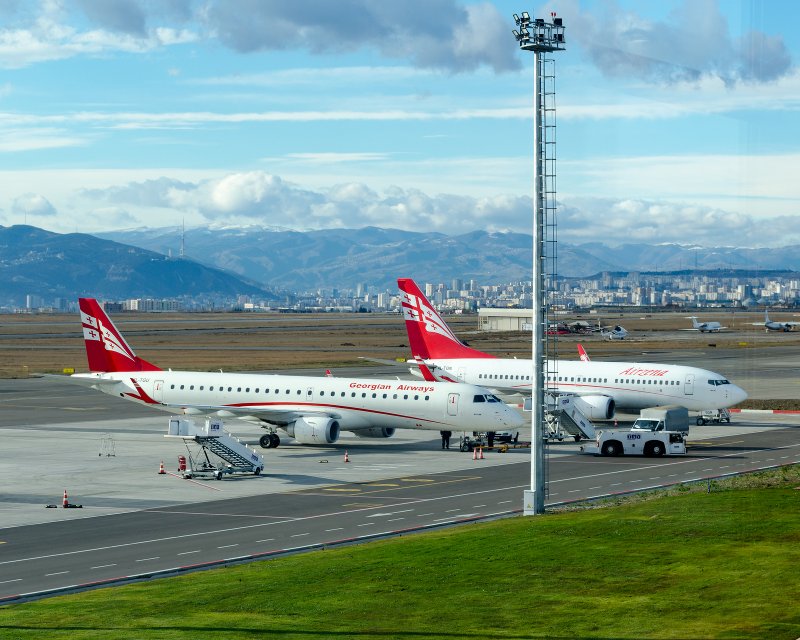 Georgian Airways в Тбилиси