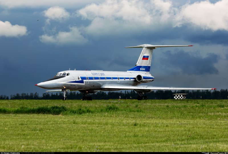 Ту-134ш с бомбами