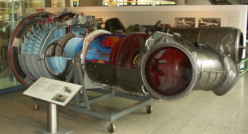 General Electric j85 двигатель