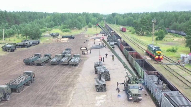 Воинский эшелон призывники
