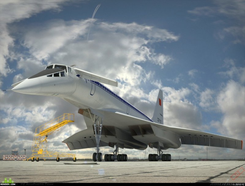 Ту-144 пассажирский самолёт