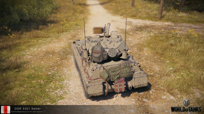 Британский легкий танк GSR 3301